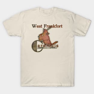 West Frankfort Cardinals Baseball T-Shirt